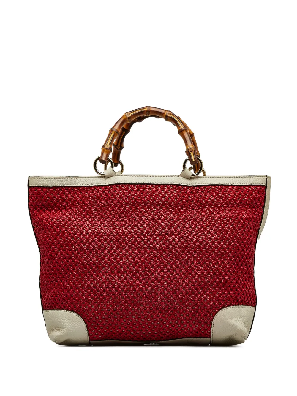Gucci Pre-Owned 2000-2015 medium Bamboo Shopper tote bag - Rood