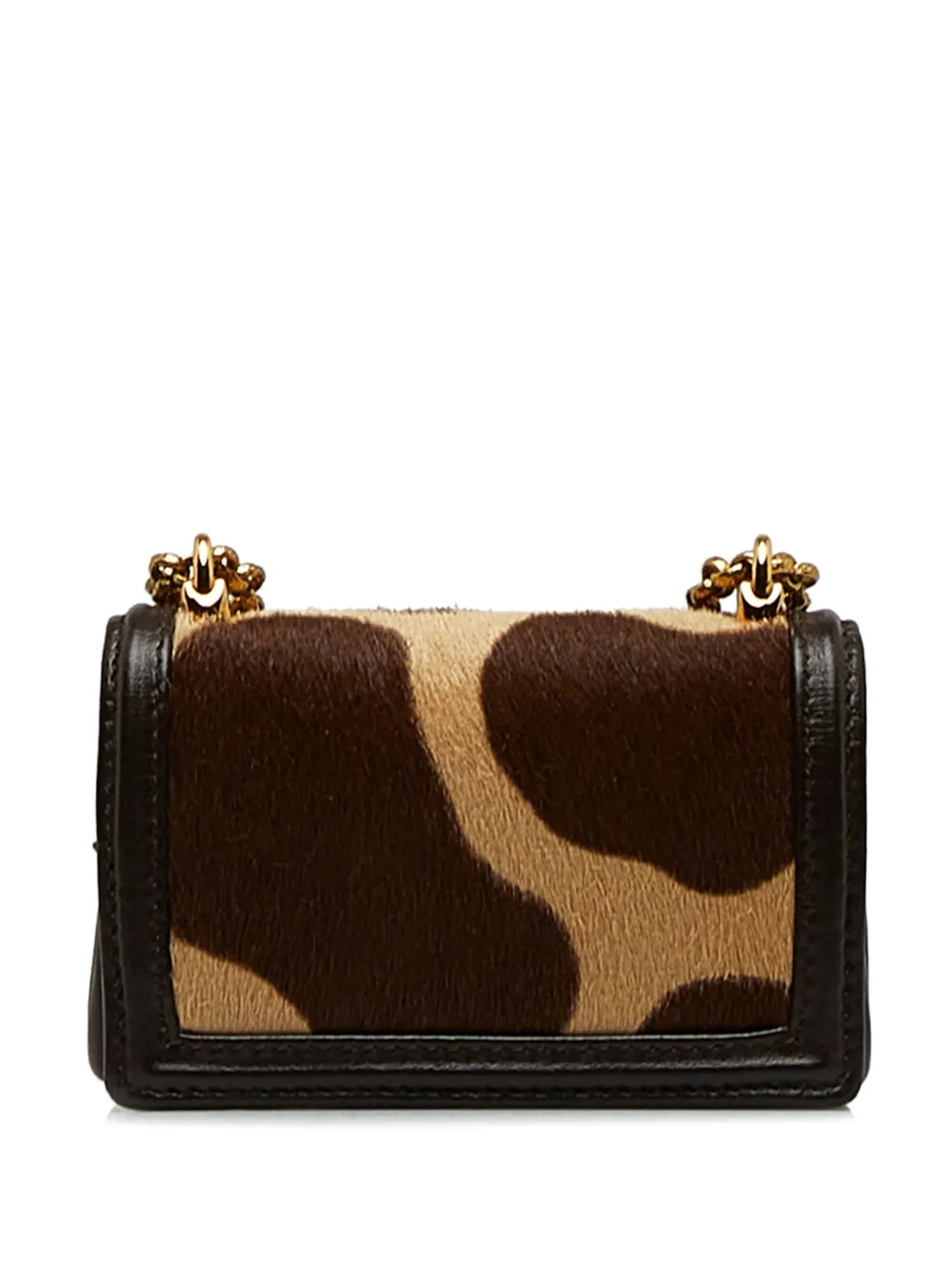 Dolce & Gabbana Pre-Owned 2010-2022 Mini Devotion shoulder bag - Bruin
