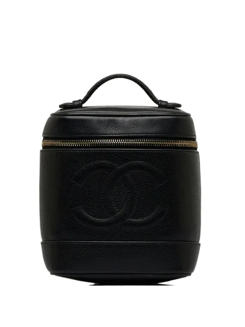 CHANEL Pre-Owned 1994-1996 CC stitch vanity handbag