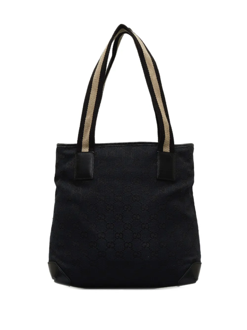 Gucci Pre-Owned 2000-2015 GG canvas tote bag - Zwart