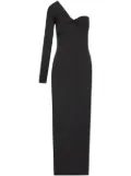 Courrèges one-shoulder maxi dress - Black