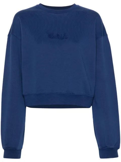 Woolrich sudadera con logo bordado