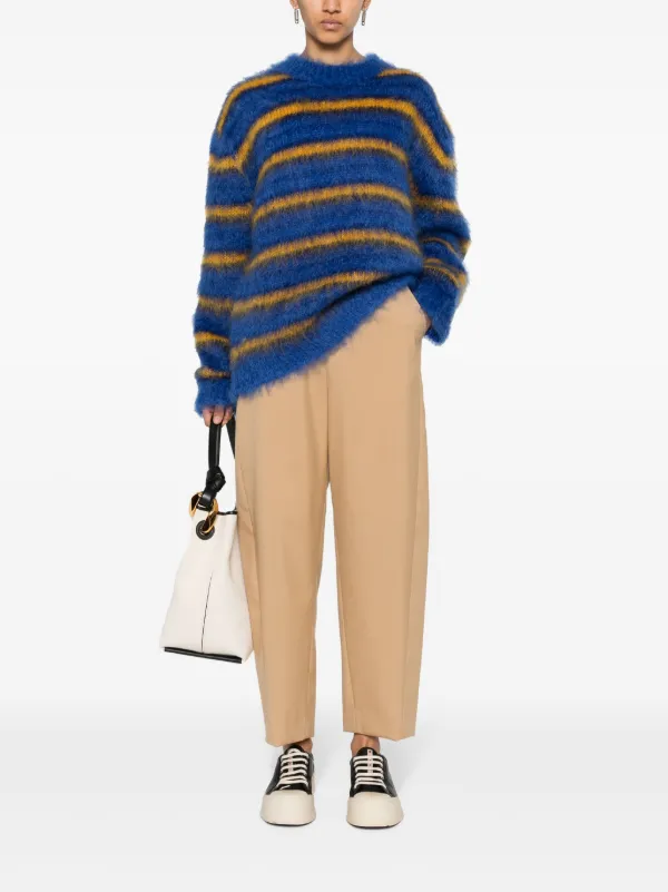 マルニテーパードパンツ Marni テーパードパンツ | ニュートラル | FARFETCH JP