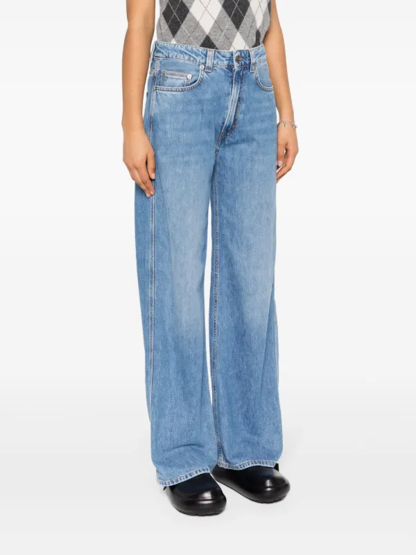 デニム・ジーパン HAIKURE WINONA LOOSE-FIT JEANS IN DENIM HAIKURE Winona Loose Jeans - Bergdorf Goodman