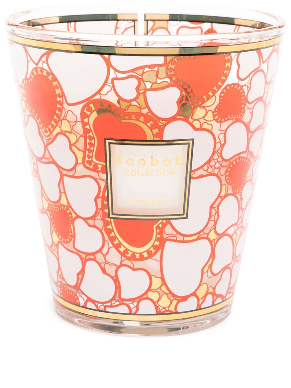 Baobab Collection Crazy Love Max 16 scented candle (1.1kg) - Red