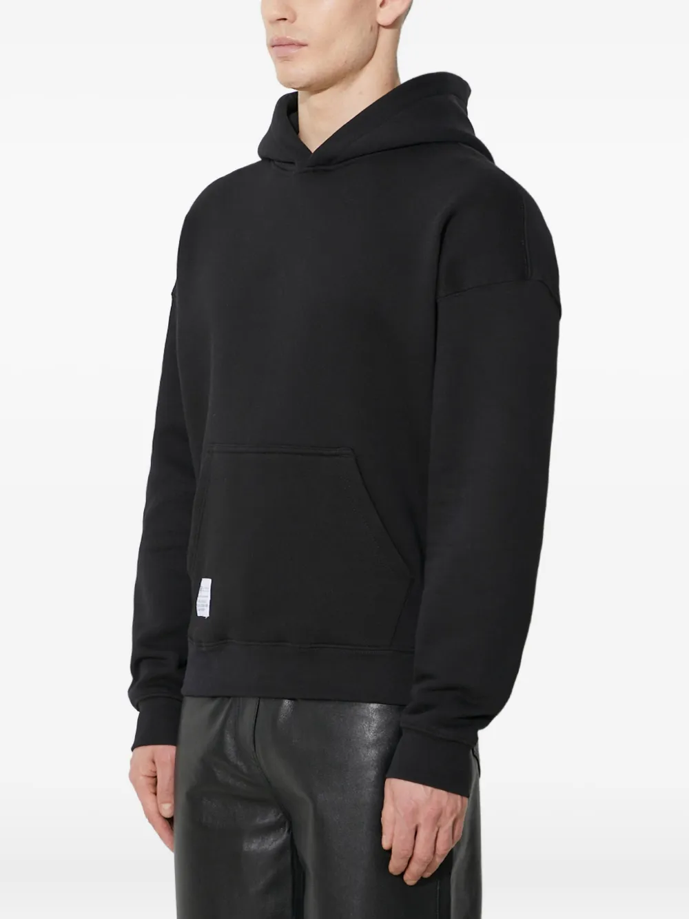 Alpha Industries Logo Backprint Hoodie In Black