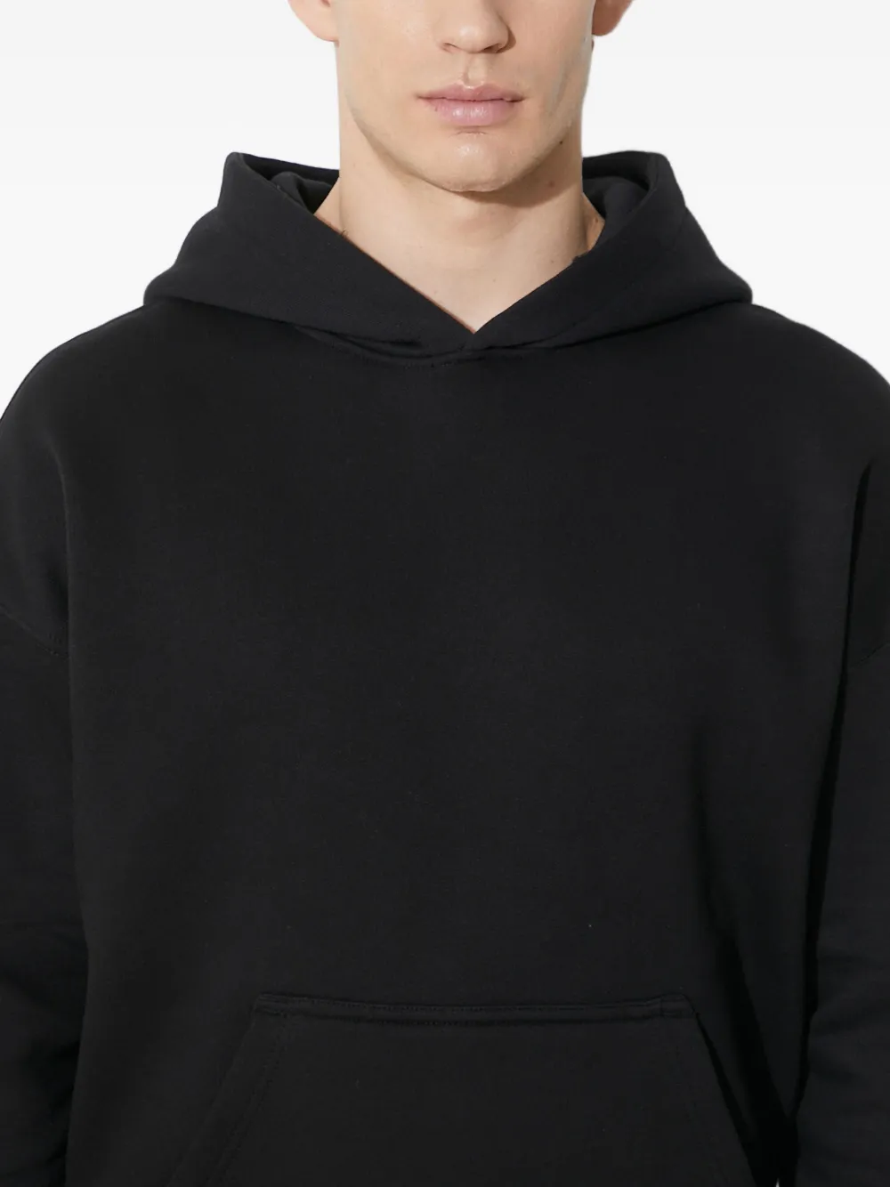 Alpha Industries Logo Backprint Hoodie In Black