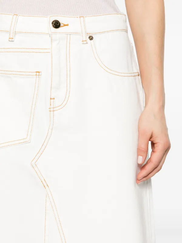 Tory Burch デニムスカート | ニュートラル | FARFETCH JP
