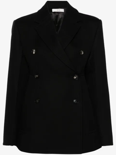 Co notched-lapels double-breasted blazer