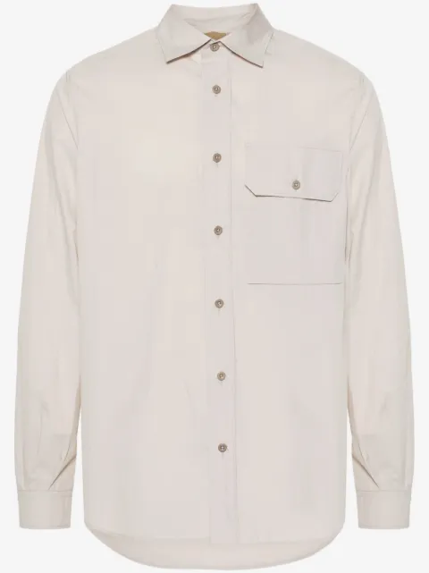 Ten C classic-collar poplin shirt