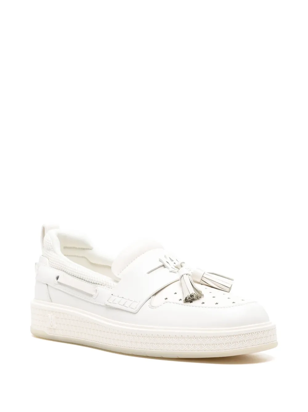 AMIRI Loafers met logoplakkaat en vlakken - Wit