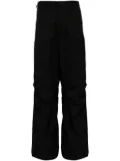 Maharishi x Jean-Michel Basquiat wide-leg trousers - Black