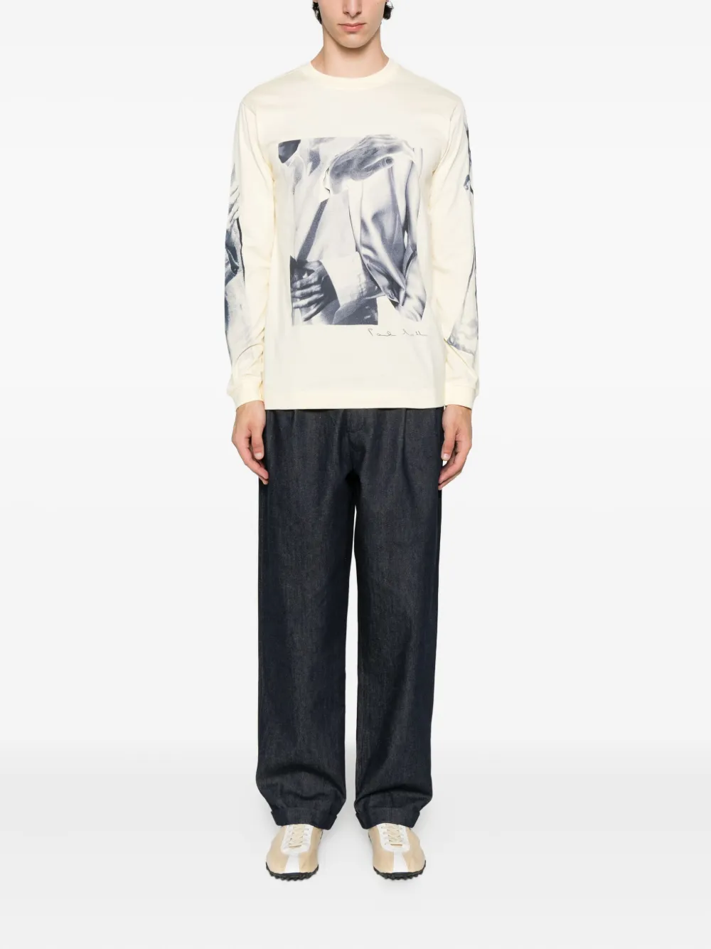 Paul Smith photographic-print long-sleeves T-shirt | T-Shirts | Image 2