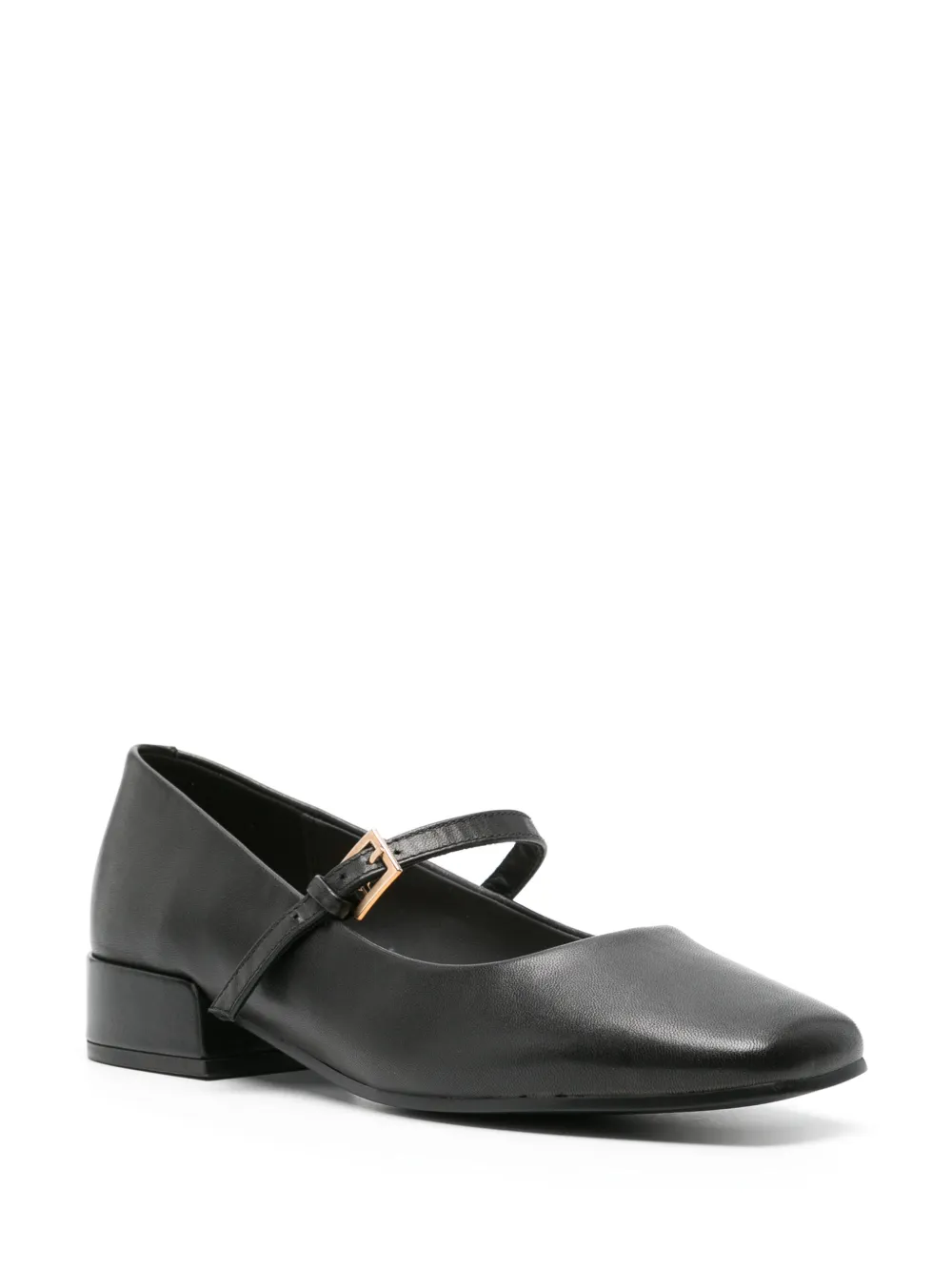 Clarks Seren leren ballerina's - Zwart