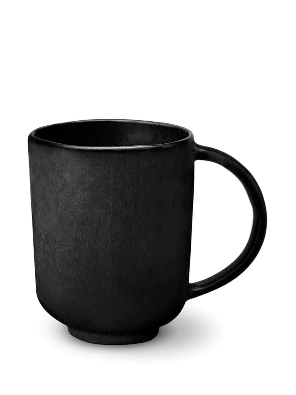Shop L'objet Terra Porcelain Mug (350ml) In Black