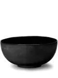 L'Objet Terra porcelain salad bowl (20cm) - Black