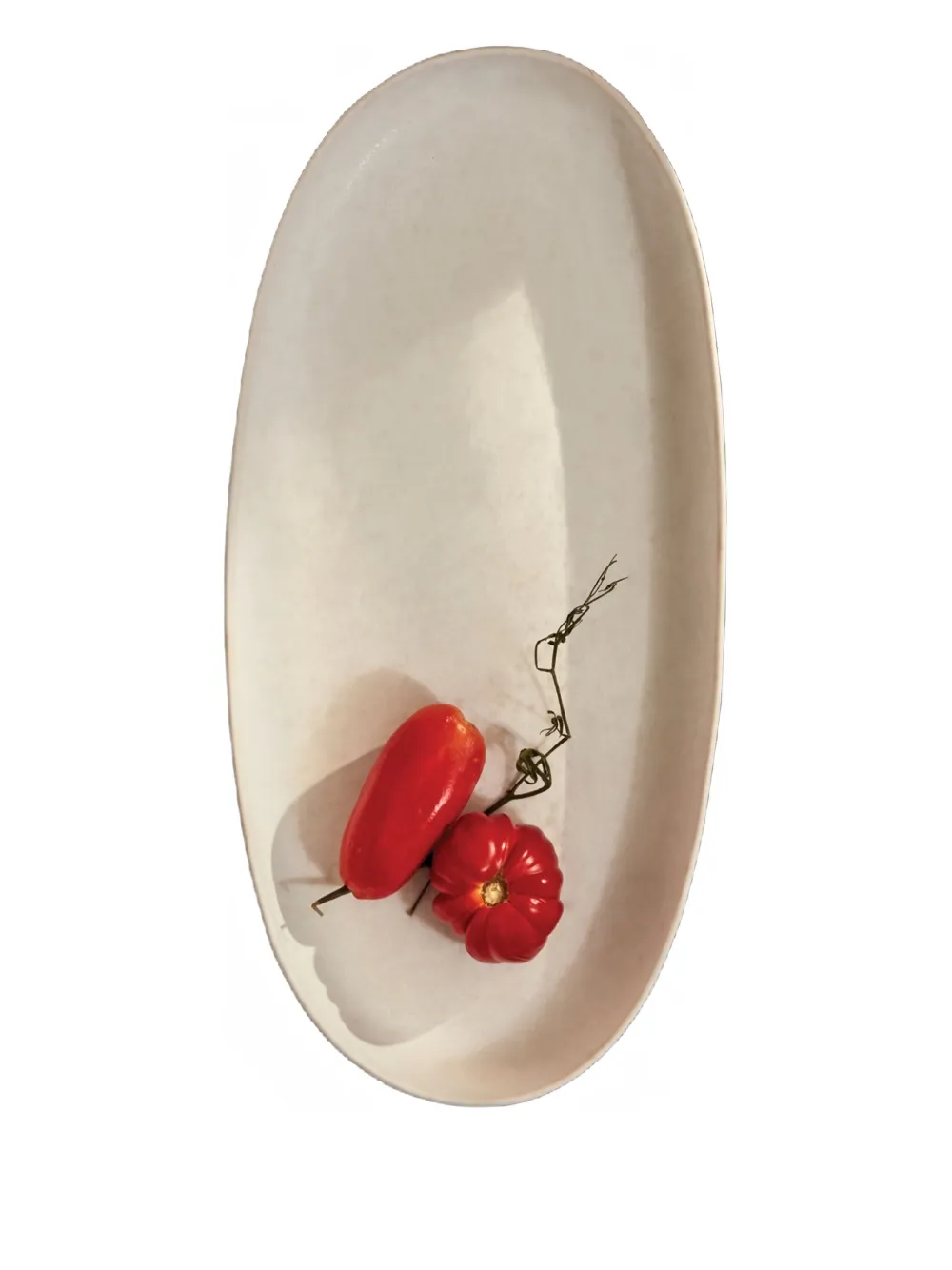 Small Terra Oval Serveware (15cm X 3cm X 23cm)