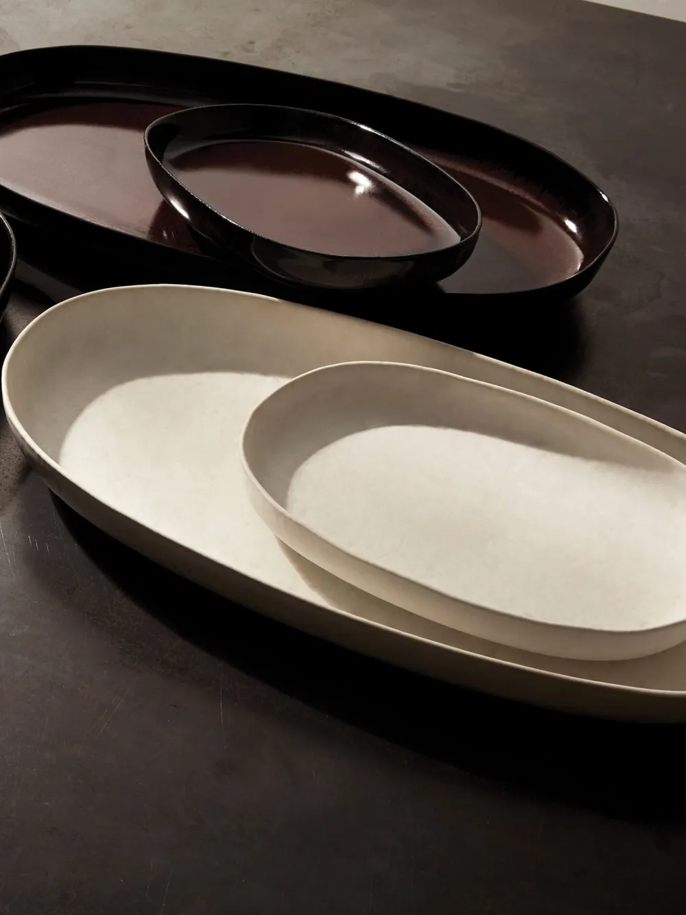 Small Terra Oval Serveware (15cm X 3cm X 23cm)