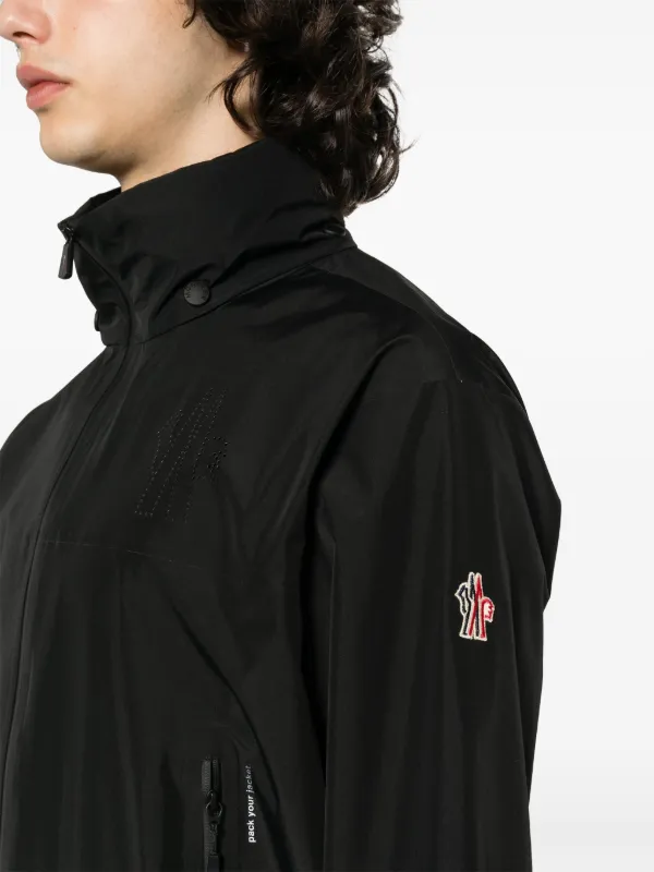 最高の品質 Veille Grenoble Moncler ウインドブレーカー ブラック | ジャケット・アウター