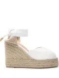 Castañer 105mm Bilina wedge espadrilles - White