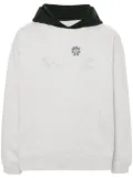 ERL graphic-print cotton hoodie - Grey