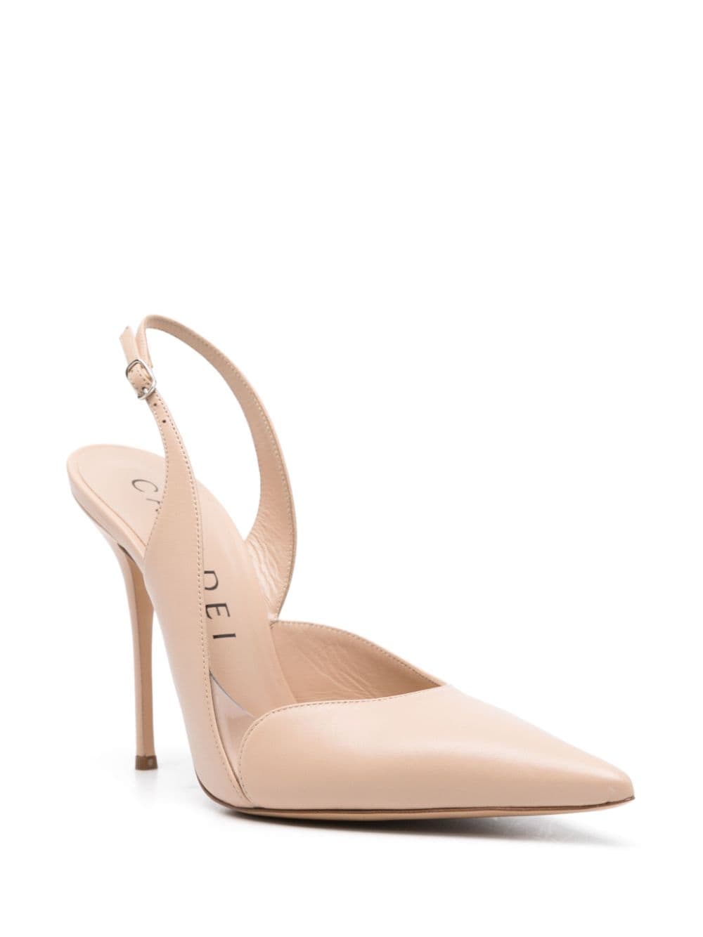 Casadei Leren pumps - Beige