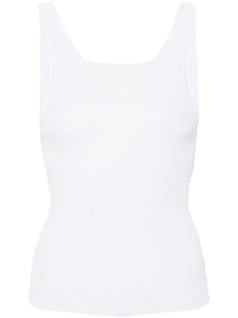 Iceberg ribbed-knit tank top