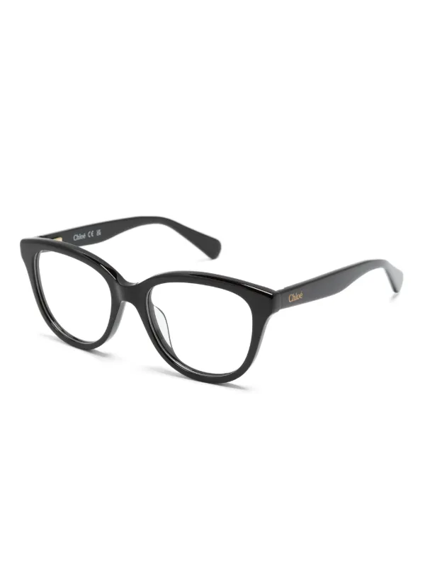 Chloé Kids cat-eye-frame Glasses Black FARFETCH SA