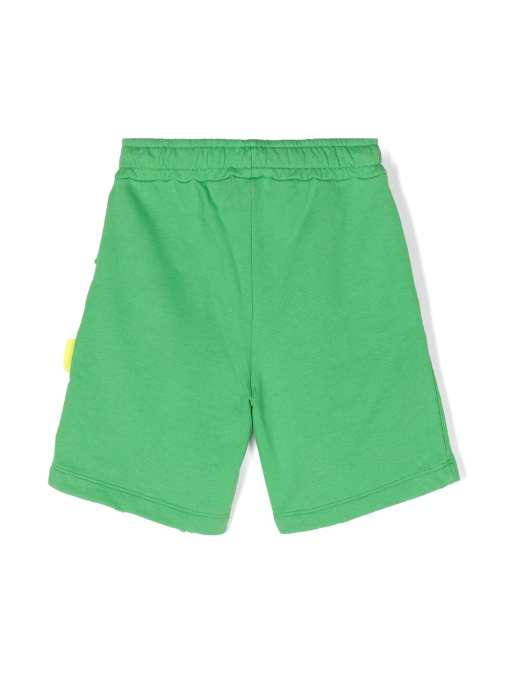 Barrow kids Katoenen shorts met logoprint Groen