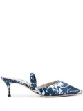 Kenzo 55mm Mio mules - Blue