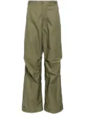 Maharishi x Jean-Michel Basquiat wide-leg trousers - Green