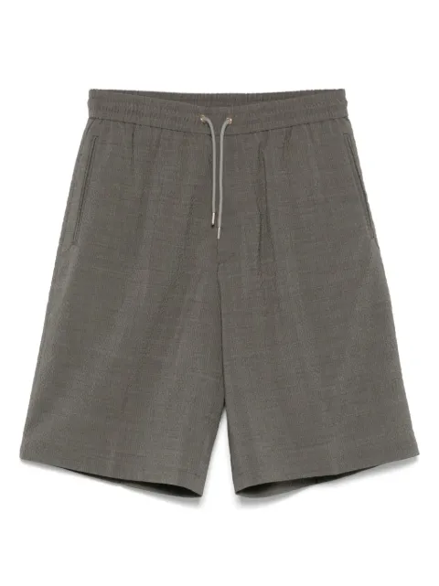 Paul Smith seersucker straight-leg shorts