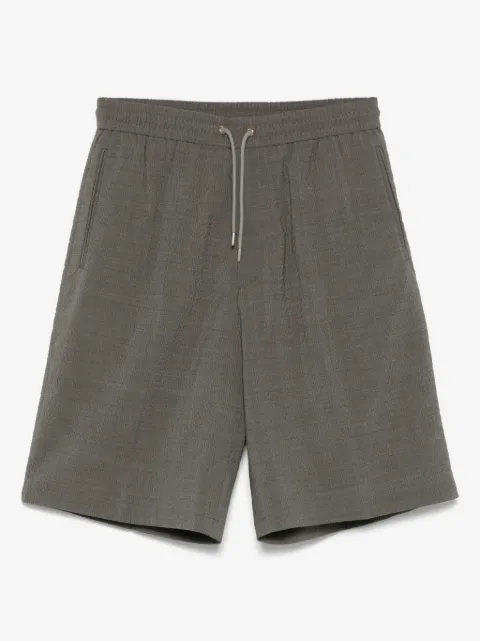 Paul Smith seersucker straight-leg shorts