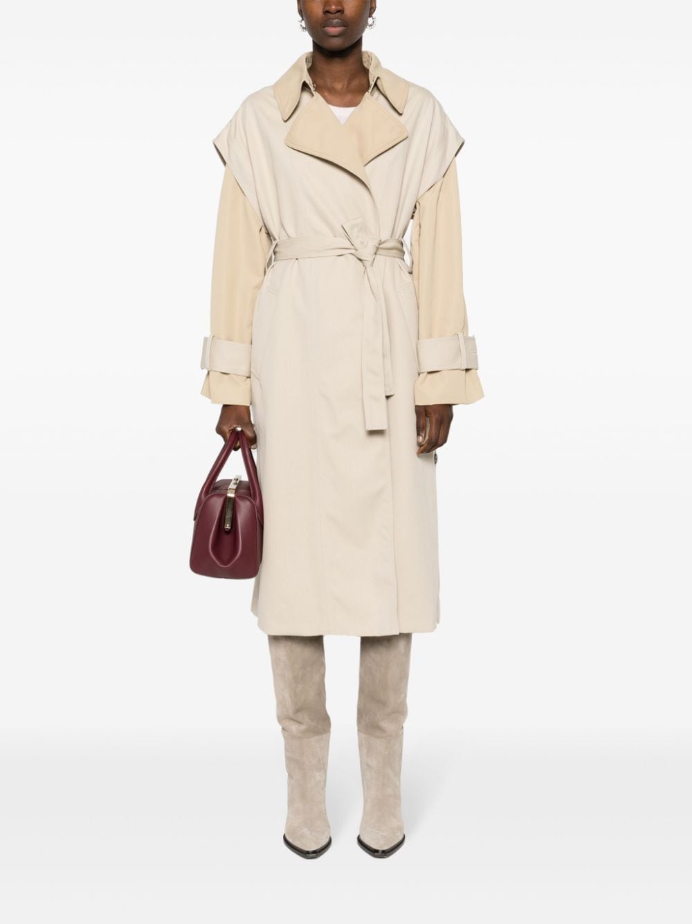 Shop Iro Ruiz Trench Coat In Neutrals