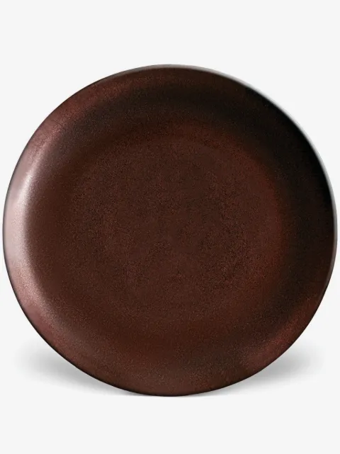 L'Objet plateau Terra en porcelaine (27 cm)