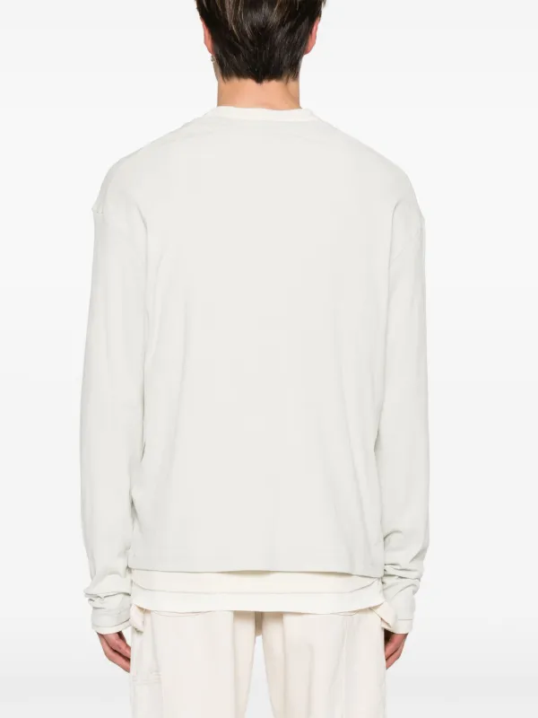 Jil Sander Layered Cotton T-shirt | Neutrals | FARFETCH