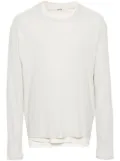 Jil Sander layered cotton T-shirt - Neutrals