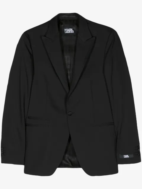 Karl Lagerfeld Peak single-breasted blazer