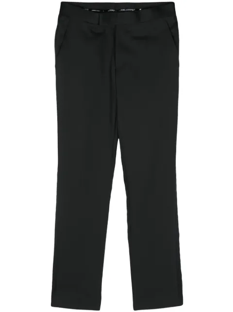 Karl Lagerfeld tapered-leg trousers