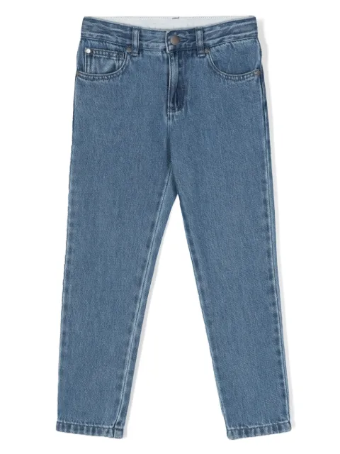 Stella McCartney Kids mid-rise straight-leg jeans