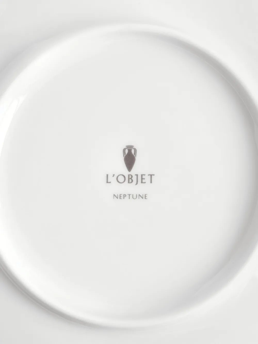 Shop L'objet Neptune Porcelain Bread And Butter Plate In White