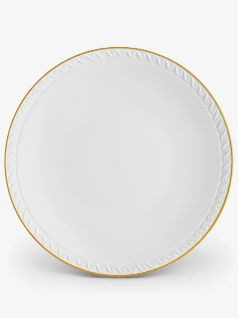 L'Objet assiette à dessert Neptune en porcelaine