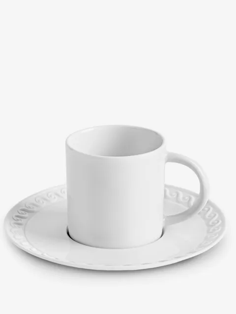 L'Objet Neptune espresso cup and saucer 