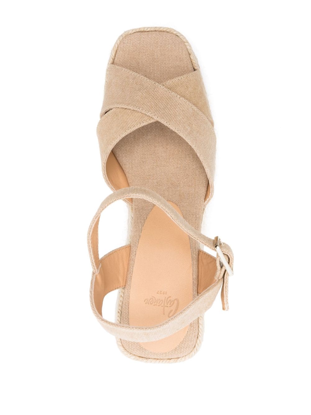 THEA 80MM WEDGE SANDALS