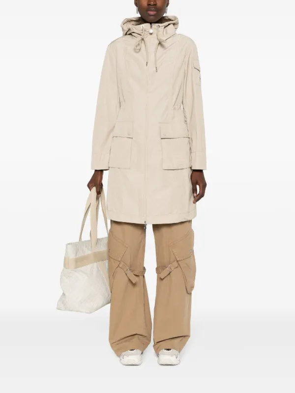 MONCLER レディース パーカー LAERTE HOODED PARKA Moncler Laerte Parka Coat | Neutrals | FARFETCH