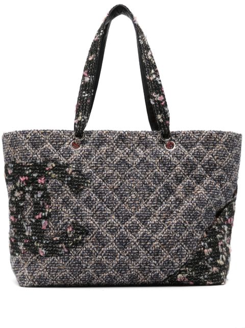 CHANEL Pre-Owned Cambon tweed tote bag WOMEN