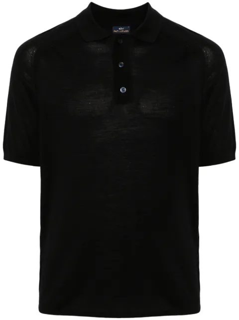Paul & Shark Geknöpftes Schurwoll-Poloshirt