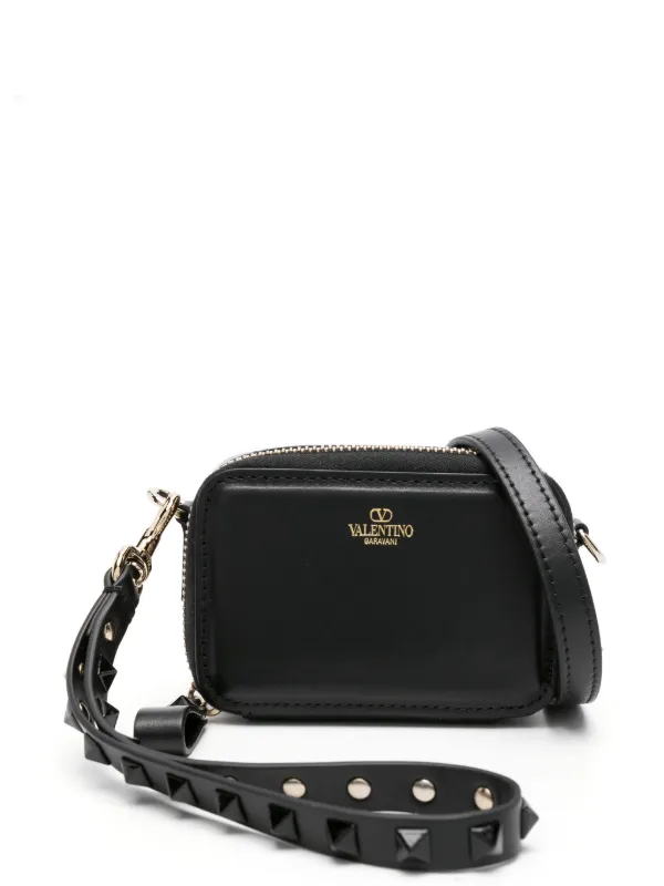 Valentino Garavani ロックスタッズ ウォレットバッグ | ブラック 