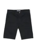 Stone Island Junior Compass-motif bermuda shorts - Blue