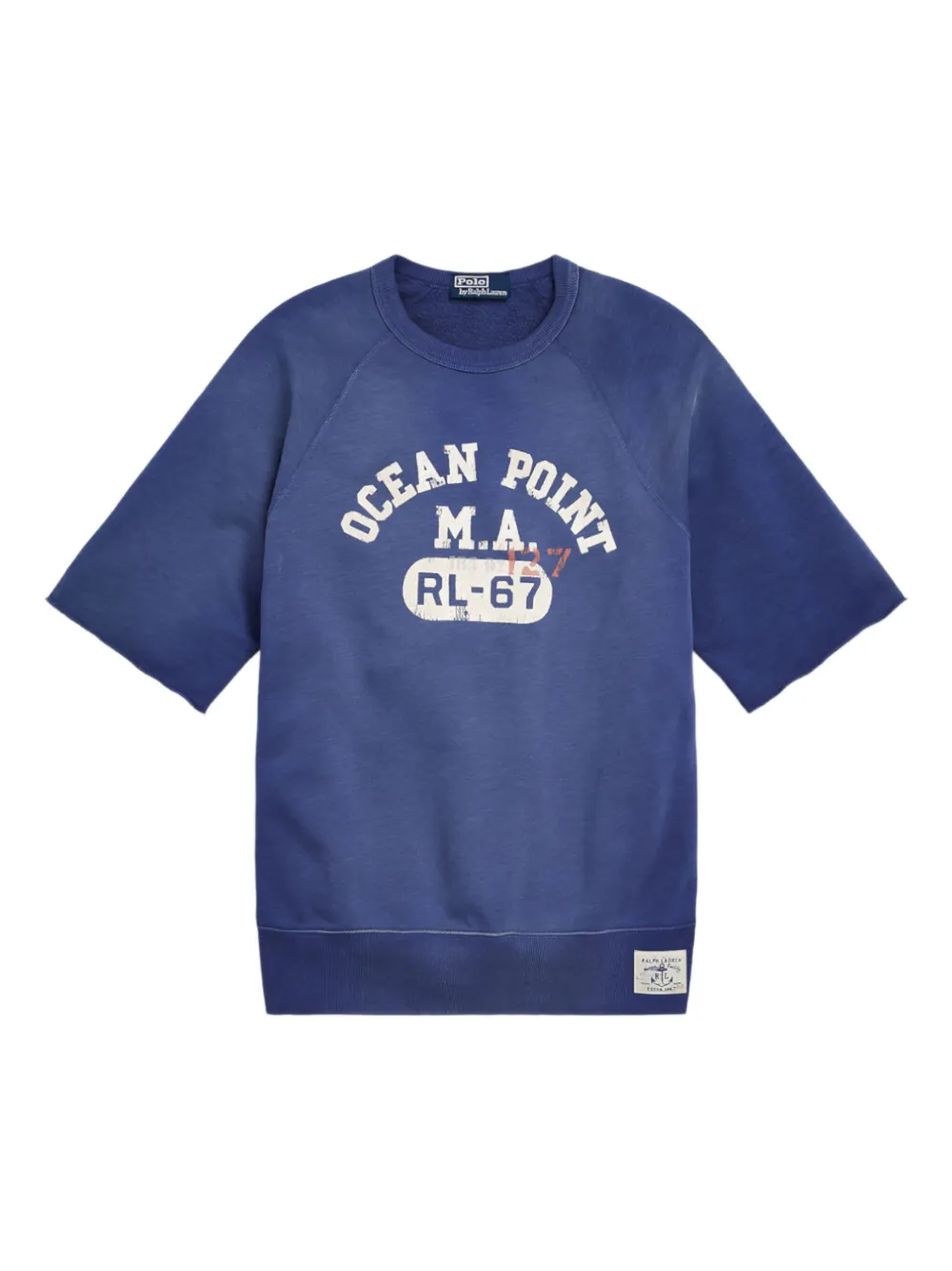 Polo Ralph Lauren short-sleeve crew-neck sweatshirt | Brown | Image 1